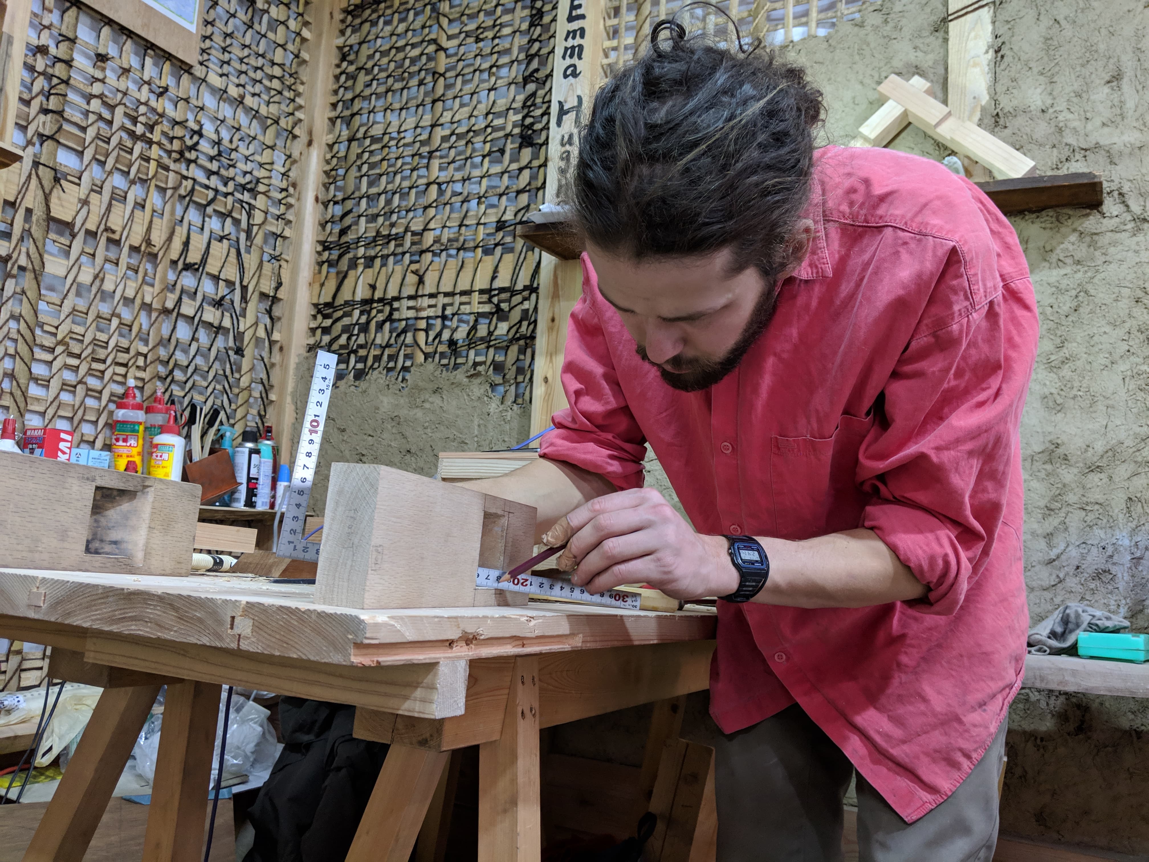 2023 one month Japanese woodworking classes in Kyoto – 翠紅舎-Suikoushya