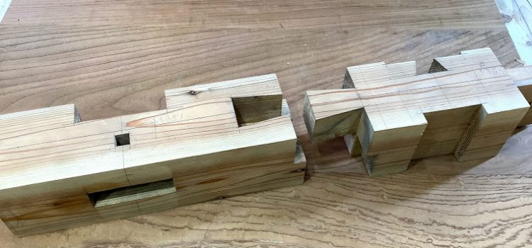 Joinery production kit taught at school